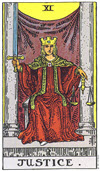 正義（Justice）塔羅牌