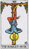 倒吊人（The Hanged Man）塔羅牌