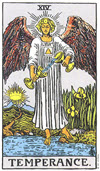 節制（Temperance）塔羅牌