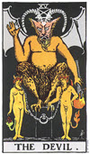 惡魔（The Devil）塔羅牌