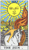 太陽（The Sun）塔羅牌