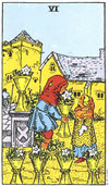 聖杯六（Six of Cups）塔羅牌