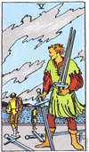 寶劍五（Five of Swords）塔羅牌